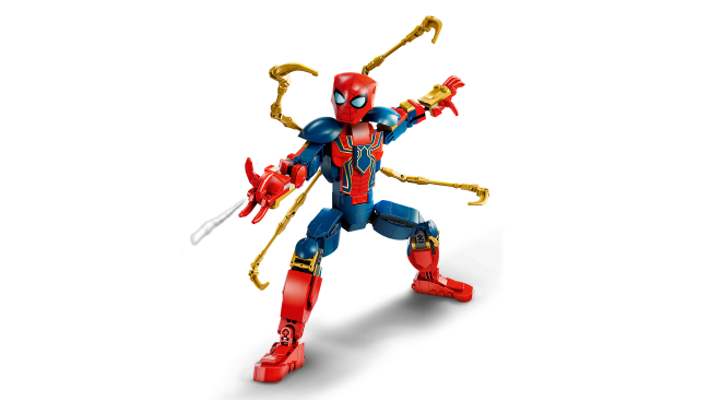 76298 Iron Spider-Mani ehitusfiguur