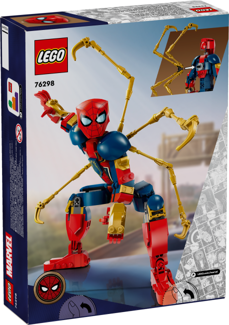 76298 Iron Spider-Mani ehitusfiguur