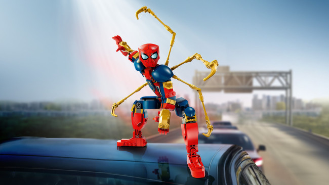 76298 Iron Spider-Mani ehitusfiguur