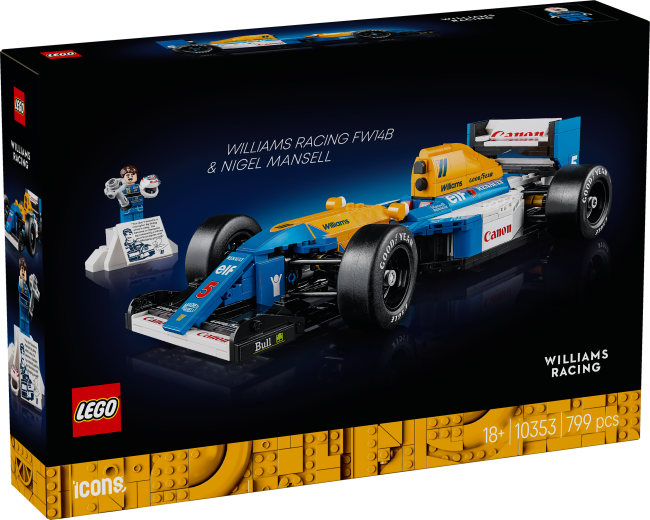 10353 Williams Racing FW14B ja Nigel Mansell