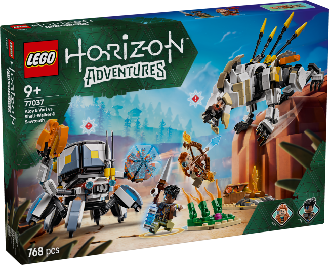 77037 Aloy ja Varl vs. Shell-Walker ja Sawtooth