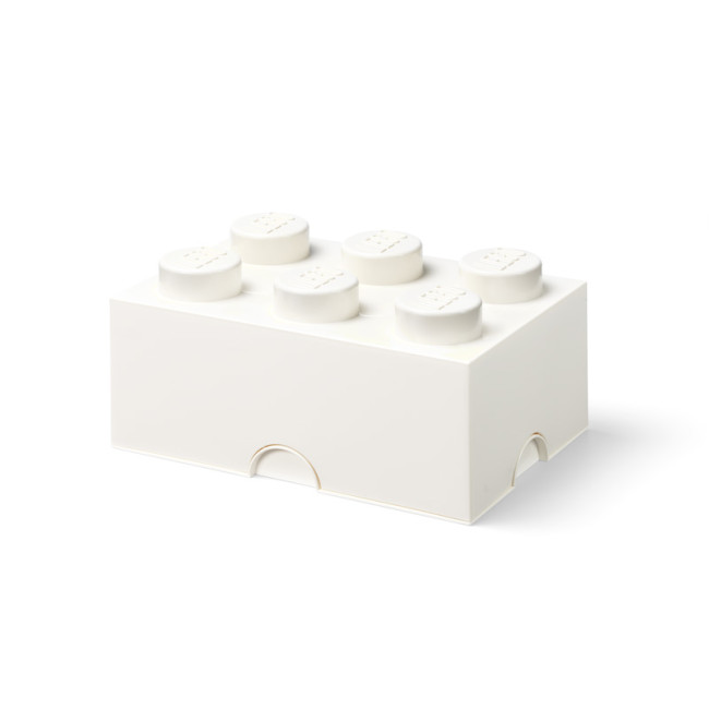 40000804 LEGO Storage Brick 6 White