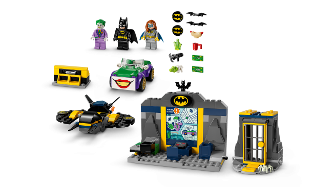 76272 Lepakkoluola, Batman™, Batgirl™ ja The Joker™