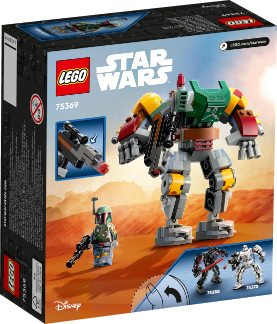 75369 Boba Fett™ ‑robottiasu