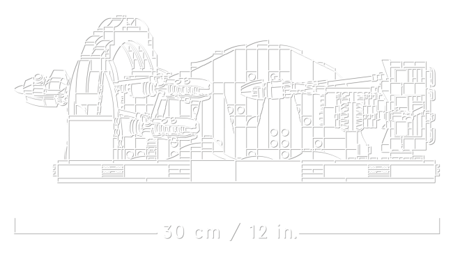 75380 Mos Espa Podrace™ diorāma