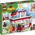 10970 LEGO DUPLO Town Tuletõrjedepoo ja -helikopter