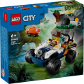 60424 LEGO  City Džungliuurija ATV punase panda missioon