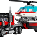 31146 LEGO  Creator Kravas auto ar platformu un helikopteru