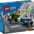 60459 LEGO  City Гоночные машинки: самолет против больничной кровати