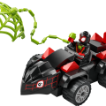 11198 LEGO Spidey Spin un Electro dinozauru transportlīdzekļu pakaļdzīšanās