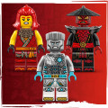 71827 LEGO Ninjago Zane robots kaujas tērpā