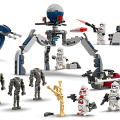 75372 LEGO Star Wars TM Clone Trooper™ un Battle Droid™ kaujas paka