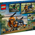 60437 LEGO  City Džungļu pētnieka helikopters bāzes nometnē