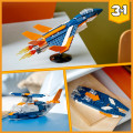 31126 LEGO  Creator Ülehelikiirusega reaktiivlennuk
