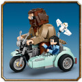 76443 LEGO Harry Potter TM Hagrida un Harija brauciens ar motociklu