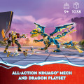 71796 LEGO Ninjago Algjõudude draakon vs. robotkeisrinna