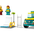 60403 LEGO  City Ātrās palīdzības auto un snovotājs