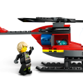 60411 LEGO  City Ugunsdzēsēju glābšanas helikopters