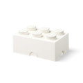 40000804 LEGO  Hoiuklots 6 Valge