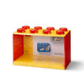 41151730 LEGO  Klotsriiul 8 Knobs - Punane