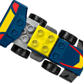 10445 LEGO DUPLO Town F1® komandas sacīkšu auto un piloti