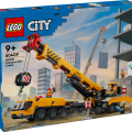 60409 LEGO  City Keltainen ajettava rakennusnosturi