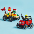 60458 LEGO  City Picu piegādes pret ugunsdzēsēju sacīkšu auto komplekts