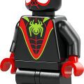 11198 LEGO Spidey Spin un Electro dinozauru transportlīdzekļu pakaļdzīšanās